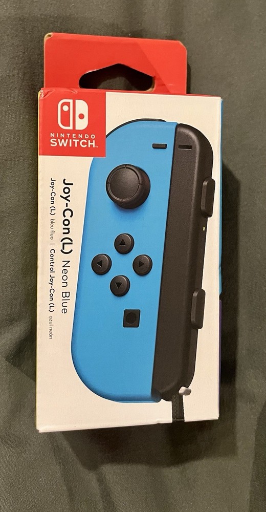 [Genuine Nintendo] Joy-Con (L) Neon Blue Controller NEW