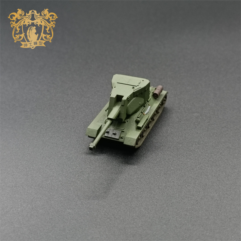 T34-122 Medium Tank 1/144 Scale Tank Model 3D painted  Model
