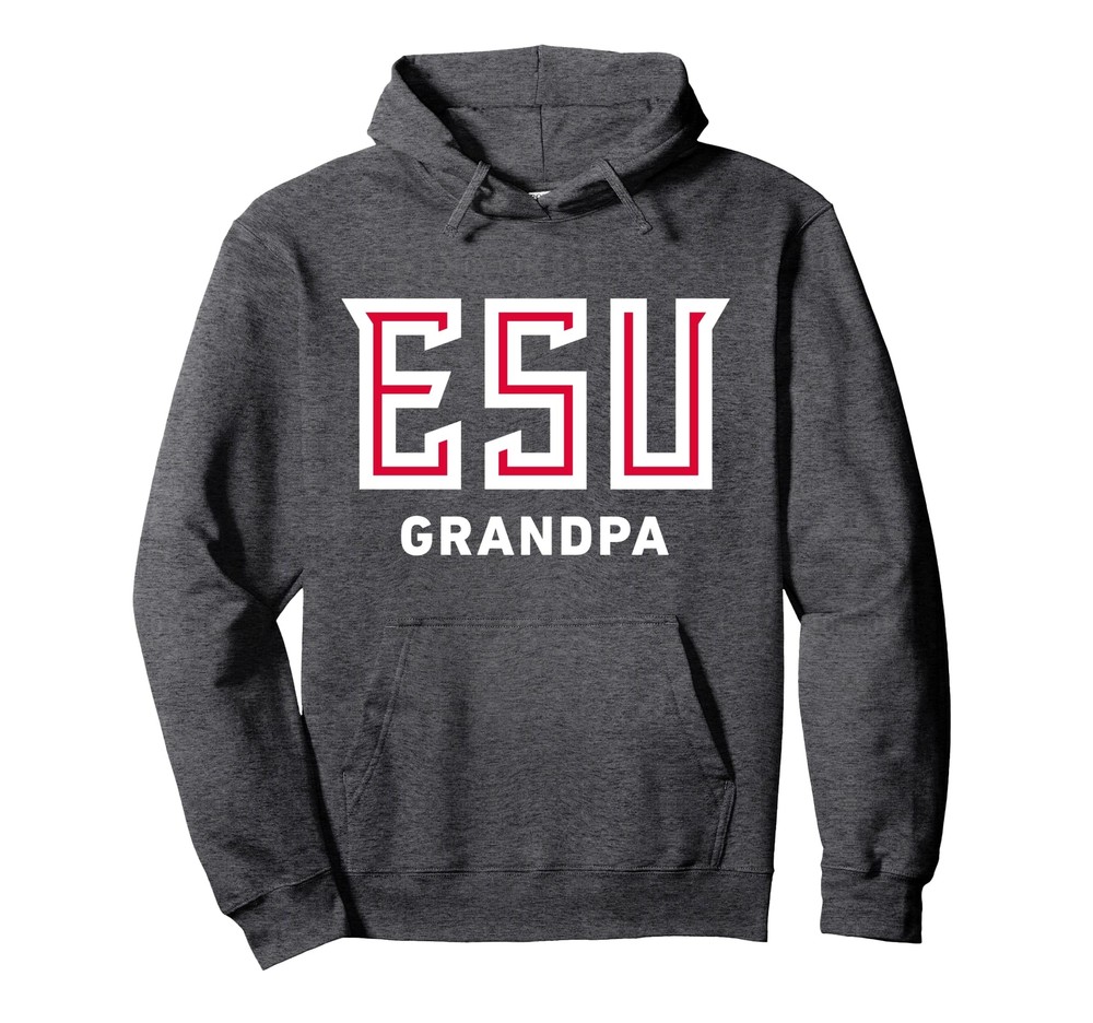 East Stroudsburg ESU Warriors Grandpa Pullover Hoodie