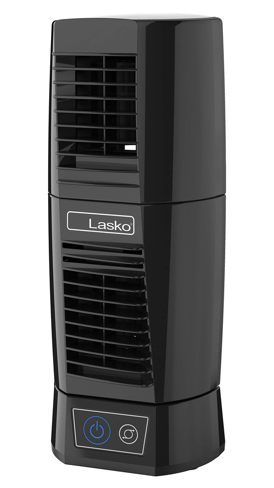T13310 Personal Oscillating Table Tower Fan – Small, Quiet, Portable, Plug-In...