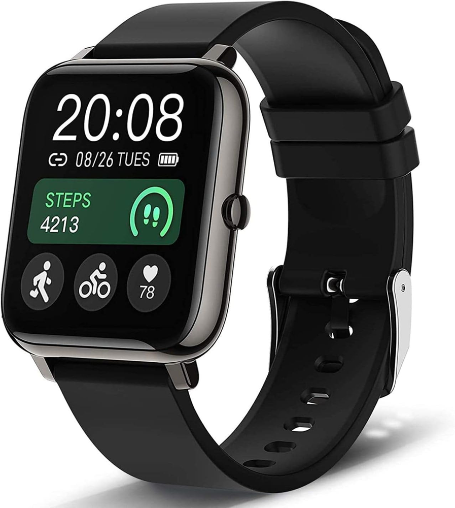 Smartwatch with Blood Pressure & Oxygen Monitor Fitness Tracker