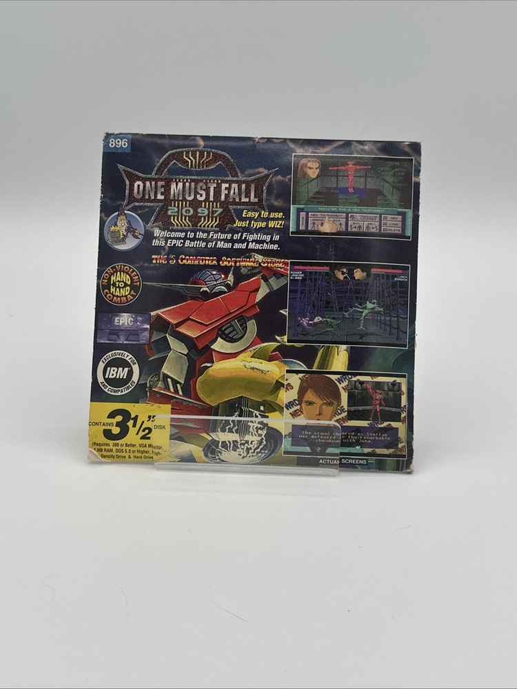 Pc Video Game One Must Fall 2097 3.5