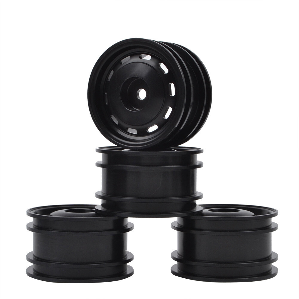 Aluminum Alloy Dish Wheels for Tamiya SW01 Lunch Box Mini M03-08 Models 47450