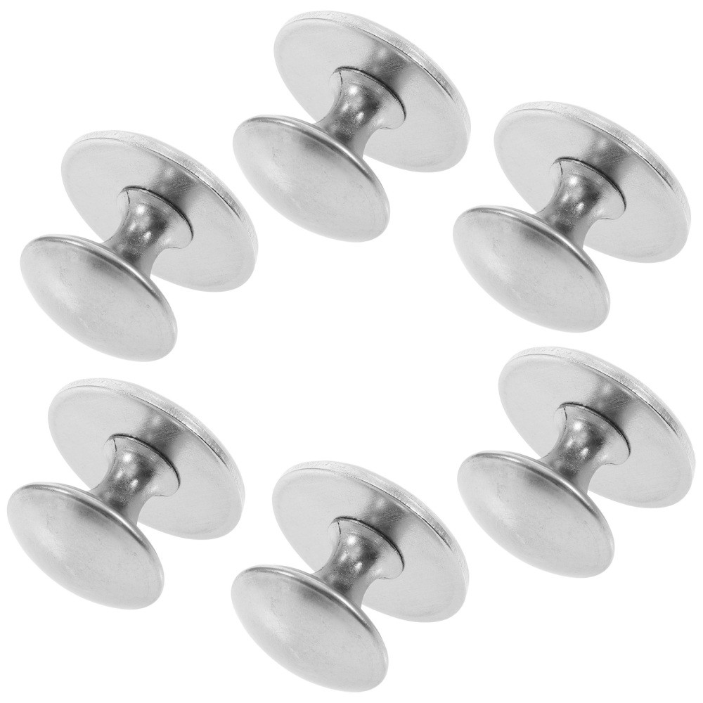 6 Pcs Cabinet Handles Cabinet Knobs Punch-free Small Handles