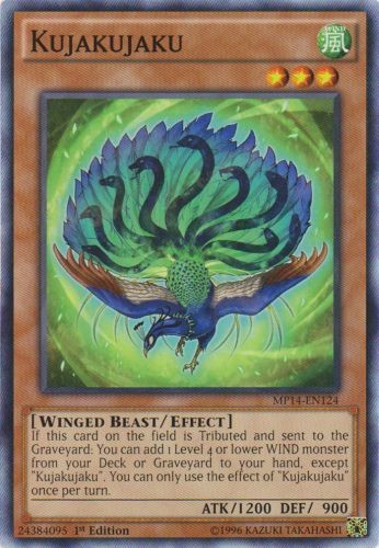 Kujakujaku MP14-EN124 Common 1st Edition Heavily Played Yugioh Card