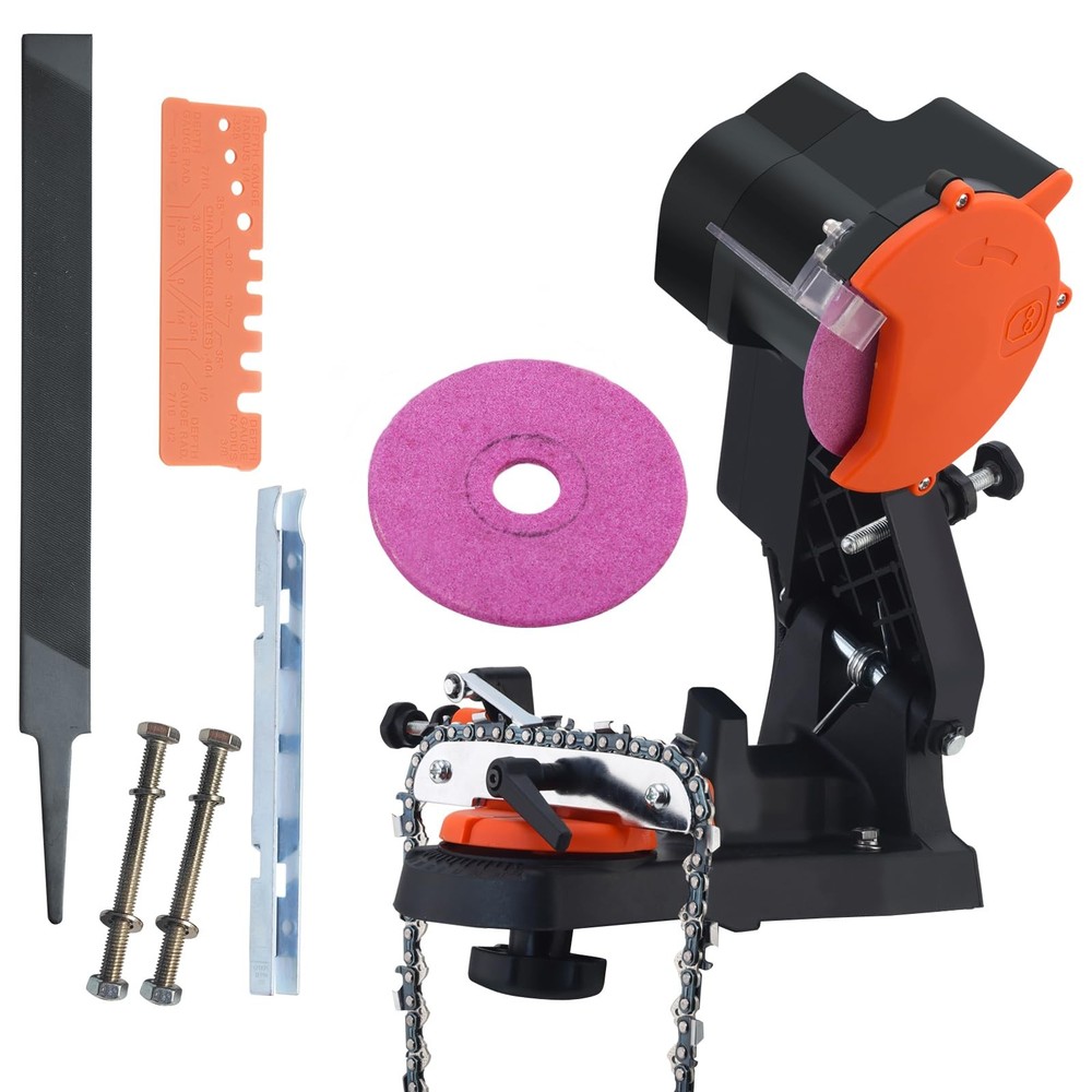 Electric Chainsaw Sharpener 110V Professional Saw Chain Blade Sharpening Tool