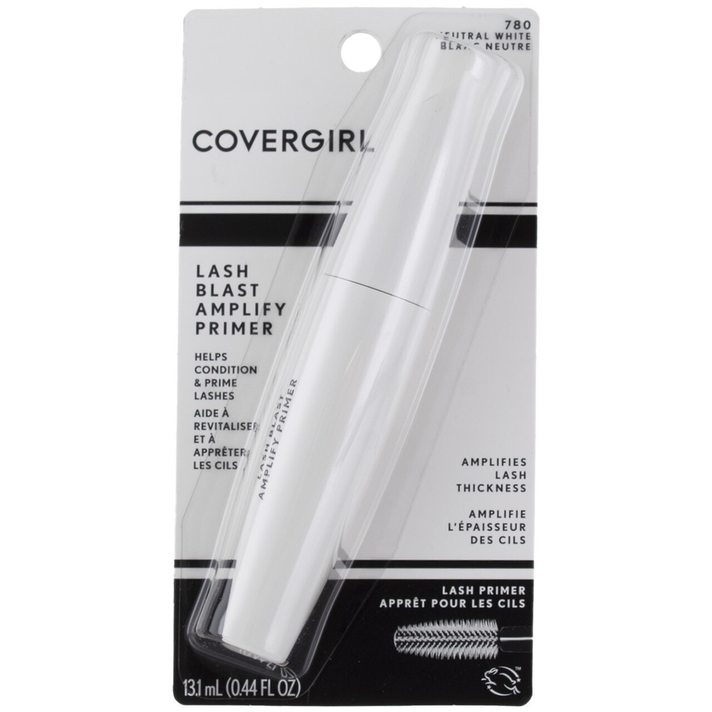 2 Pack CoverGirl Lash Blast Amplify Primer, Neutral White 780, 0.44 fl oz
