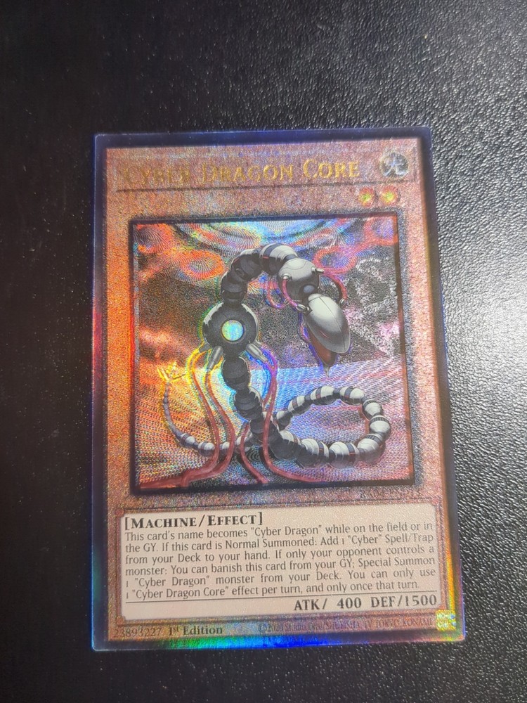Cyber Dragon Core PUR RA04-EN013 1st Ed Quarter Century Stampede Rare-image
