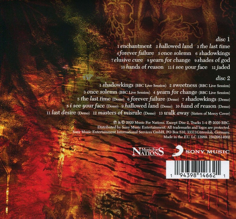 PARADISE LOST DRACONIAN TIMES [25TH ANNIVERSARY EDITION] NEW CD