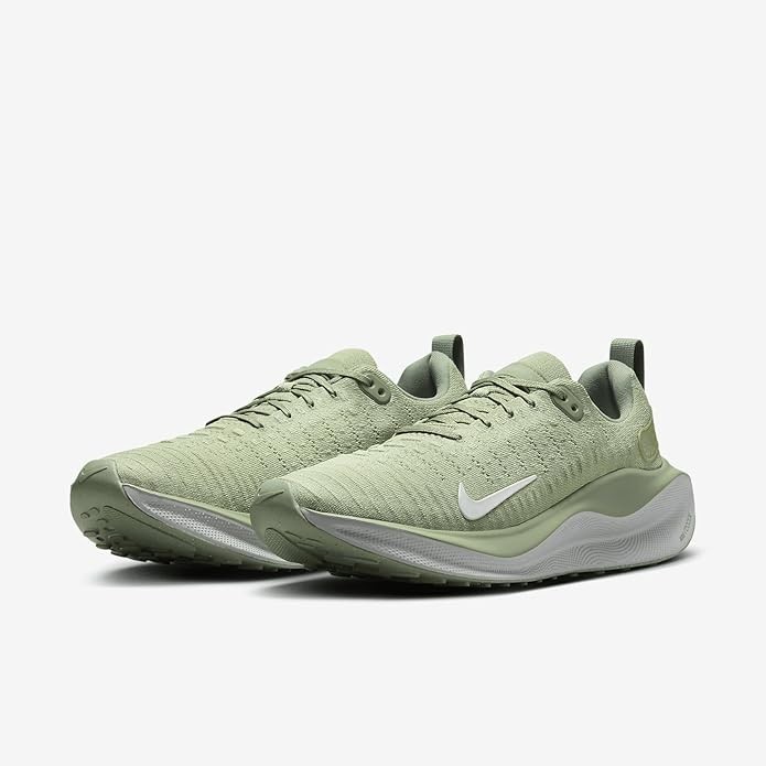 NIB MEN NIKE DR2665 300 REACTX INFINITY RUN 4 RUNNING GREEN/SILVER SHOE SNEAKERS