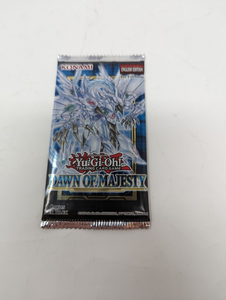 Yu-Gi-Oh Dawn of Majesty Booster Pack Factory Sealed