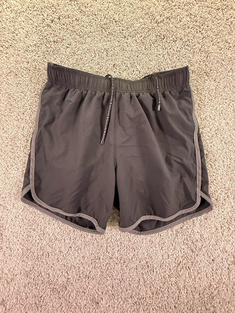 Rabbit Lined Shorts ~ Womens Medium ~ Black Athletic Running w/Drawstring