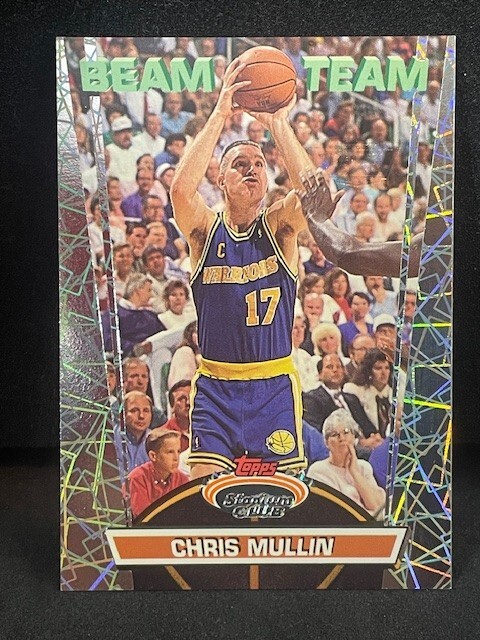 1992-93 Topps Stadium Club Beam Team MEMBERS ONLY #6 Chris Mullin Warriors