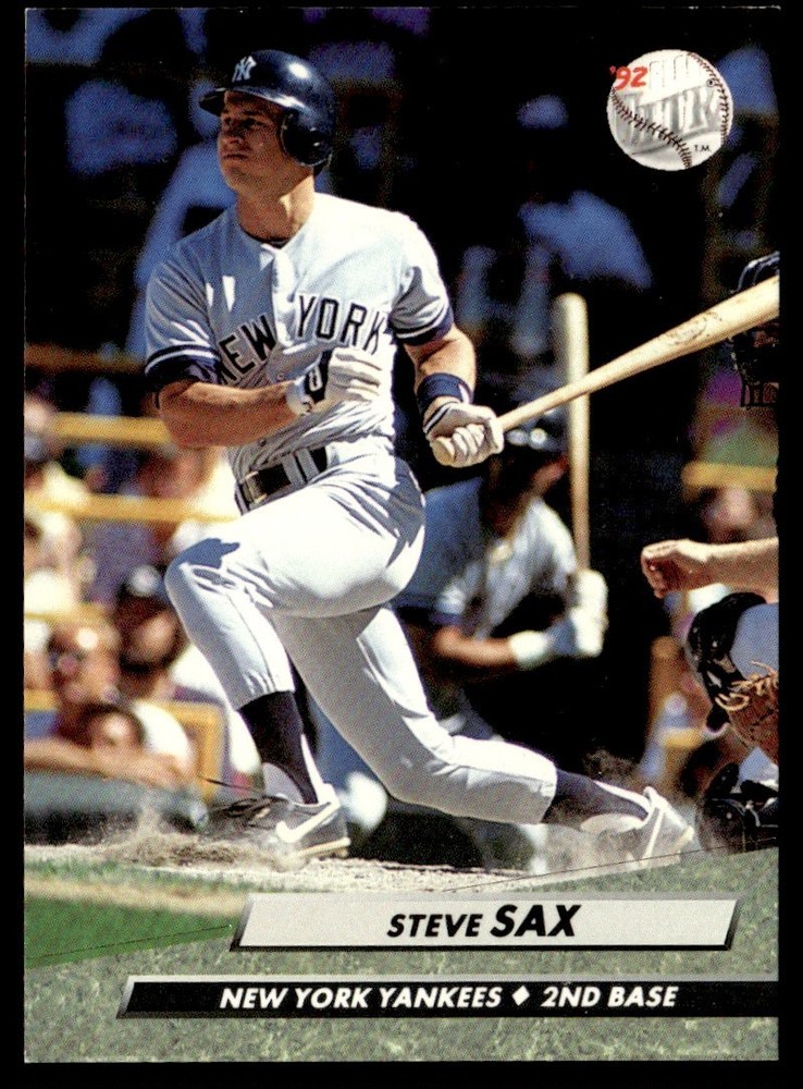 1992 Ultra Steve Sax New York Yankees #108