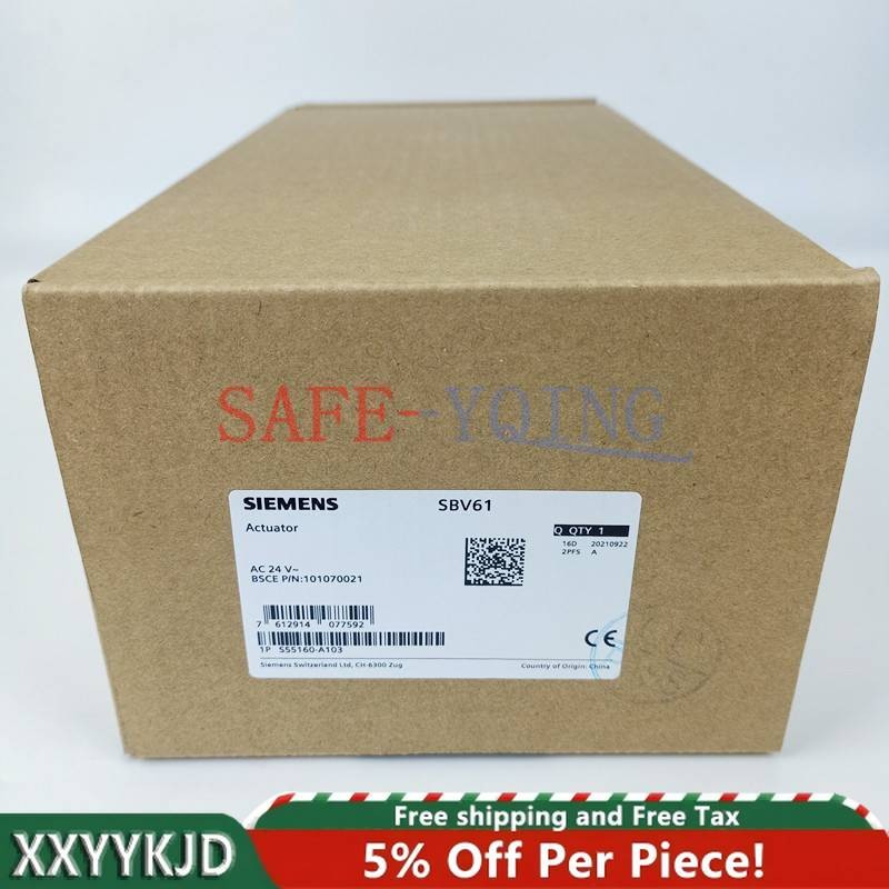NEW ONE SIEMENS Hydraulic Actuator SBV61 24V 40mm 1600N 0-10V