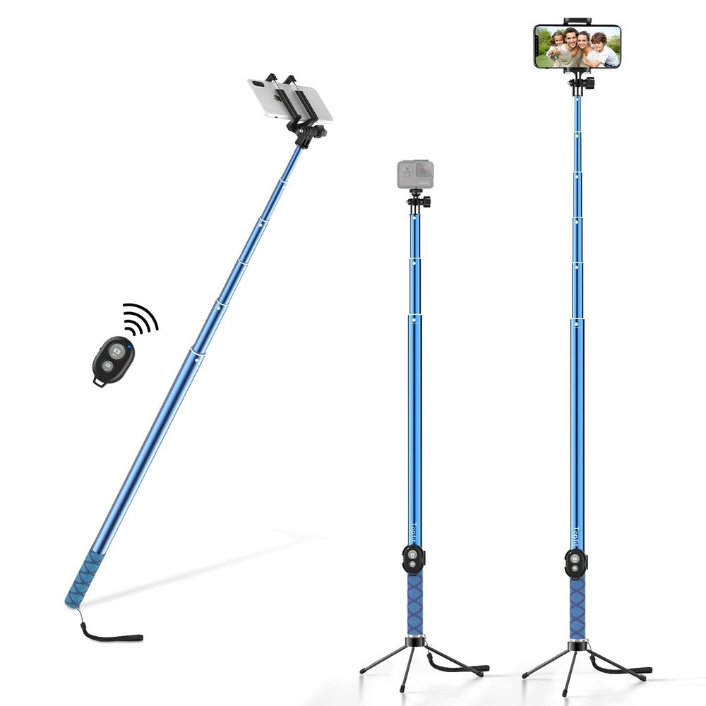 118-inch Extended Selfie Stick for iPhone Android - 9.8ft Super Long Pole
