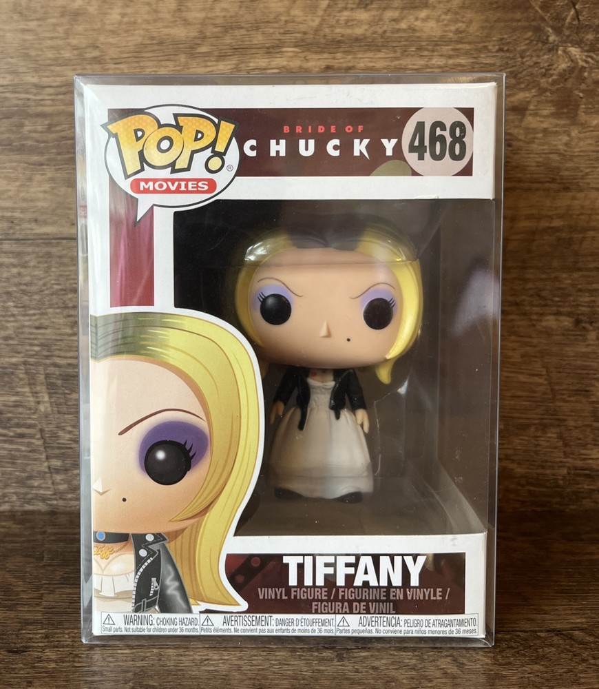Funko Pop Bride of Chucky #468 TIFFANY With Protector Horror Movie Collectible