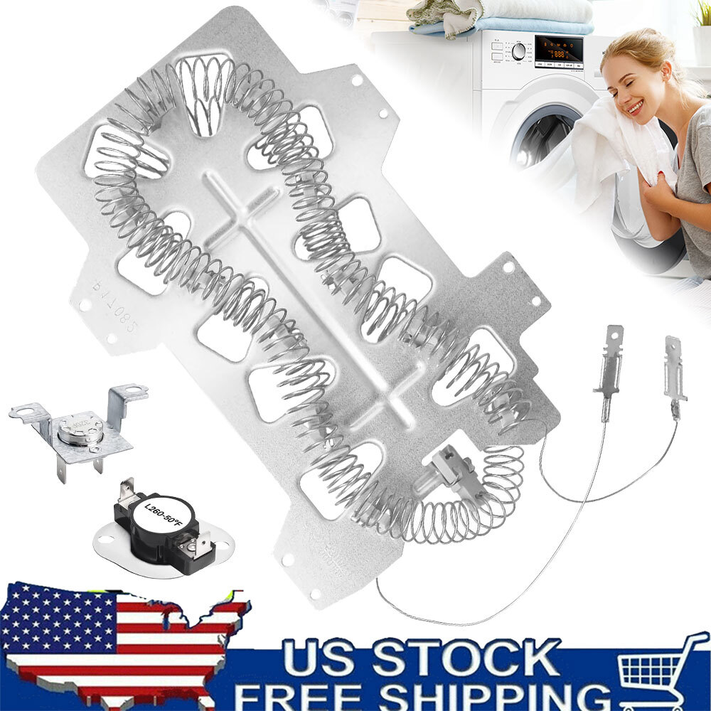 Maytag Samsung Dryer Heater Element Kit 35001247 DC47-00019A Replacement  