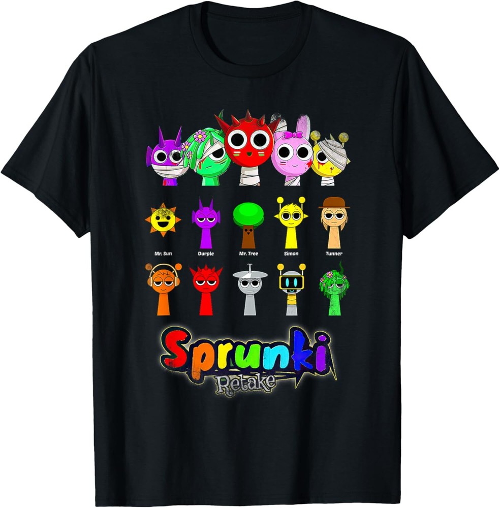 Sprunki Beats Team T-Shirt Hoodie