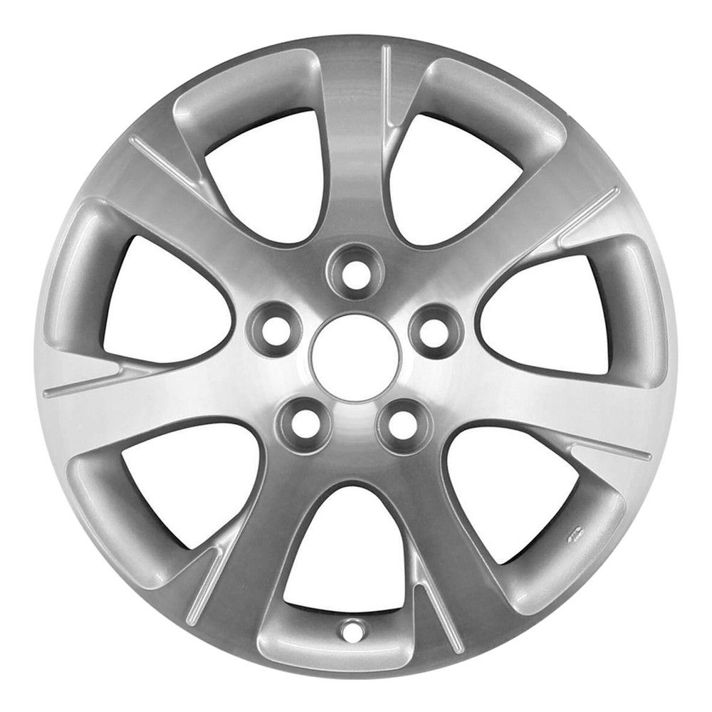 Refurbished 16x6.5 Machined Silver Wheel fits 2005-2006 Toyota Camry 560-69475