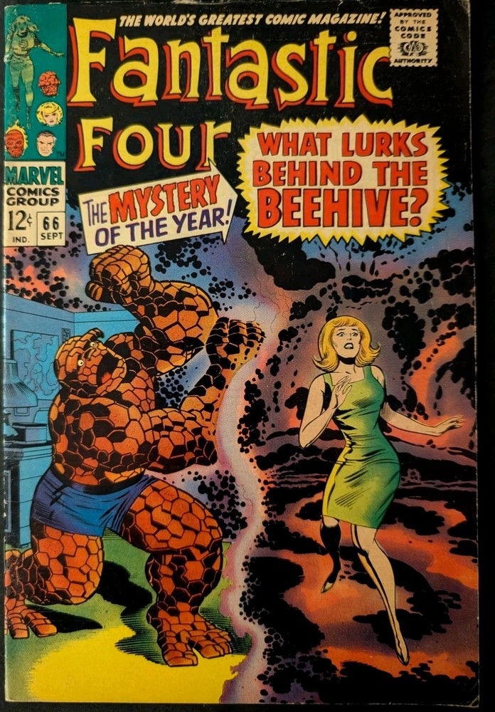 Fantastic Four #66 1967 Marvel Comics VF/FN Silver Age Comic Book 1st App HIM