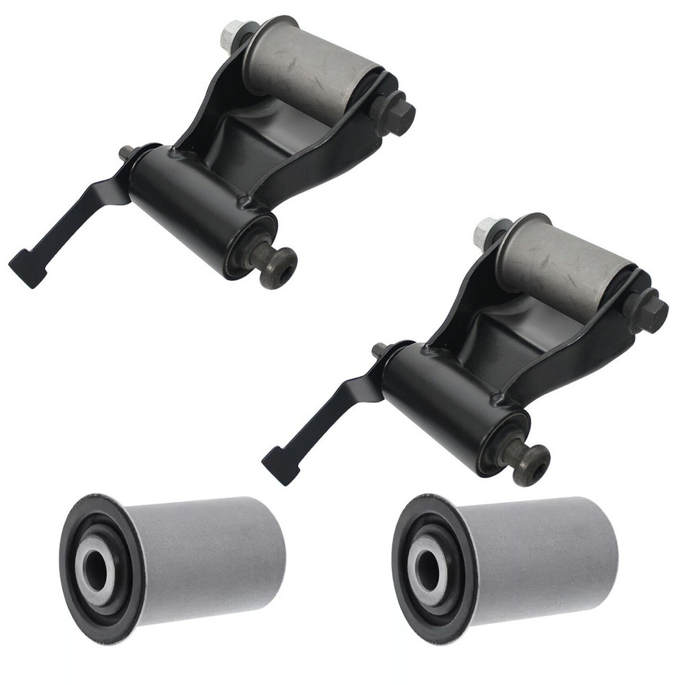 Rear Leaf Spring Shackle and Forward eye bushing For 03-13 Dodge Ram 2500 3500