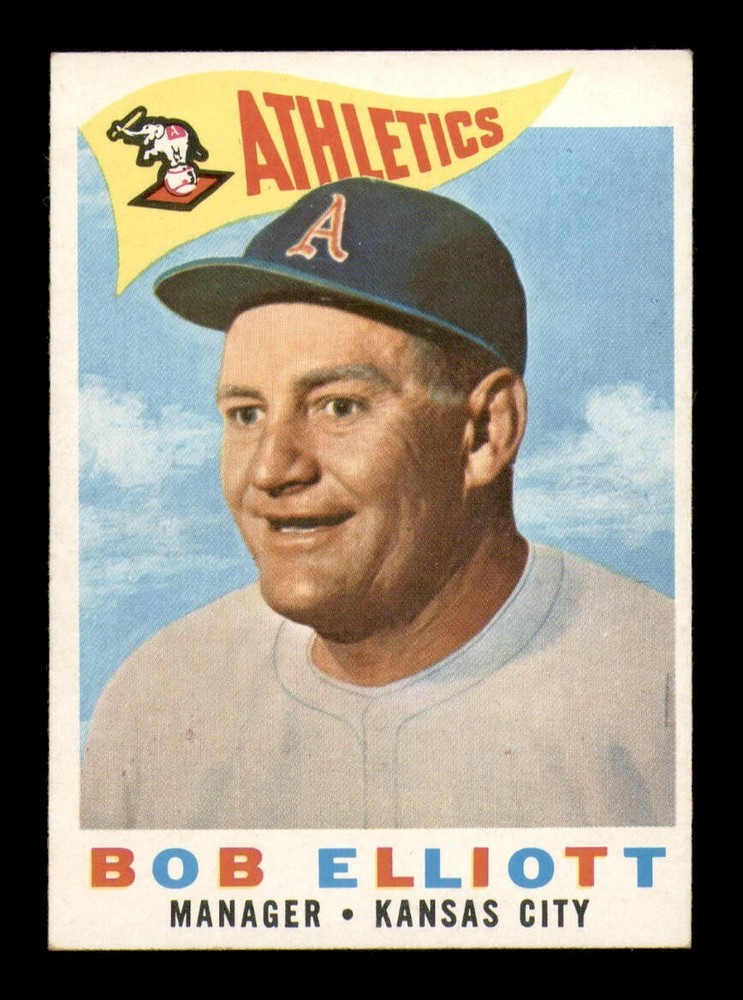 1960 Topps #215 Bob Elliott Manager NM-MT Condition by OBGcards