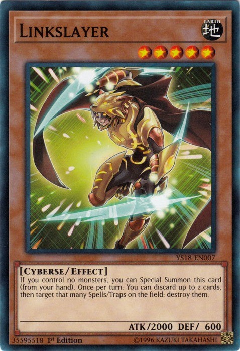 Linkslayer YS18-EN007 1st Edition Near Mint Common Yugioh Card  