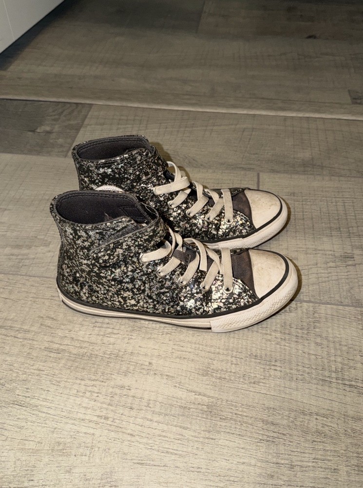 glitter converse all star high top kids sneaker. FREE SHIPPING