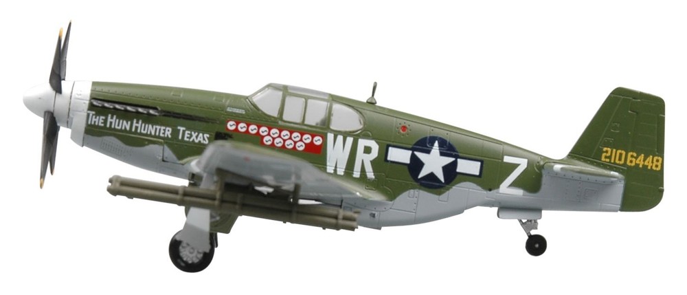 Easy Model 36357 1:72-P-51 B/C Mustang-Flown by 1st Lieutenant Pre Built Model,
