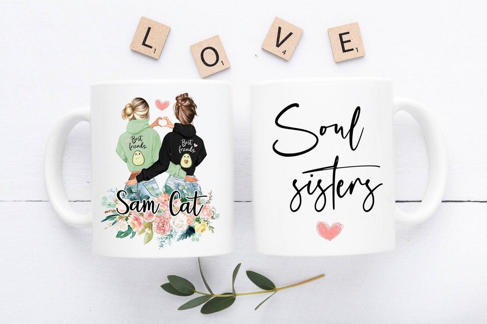 Bestie Mug Bff Mug Long Distance Mug Best Friends Gift For Bestfriend Gift For