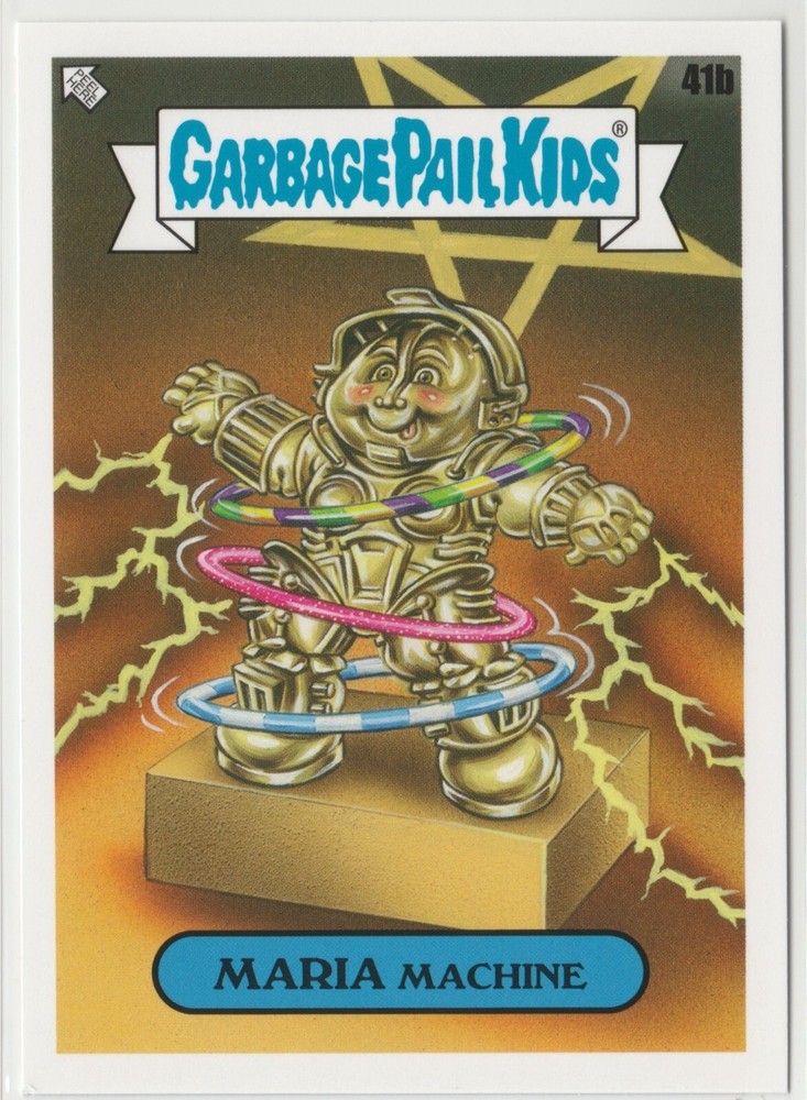 Maria Machine 41b Garbage Pail Kids GPK 2023 Intergoolactic Mayhem Card  