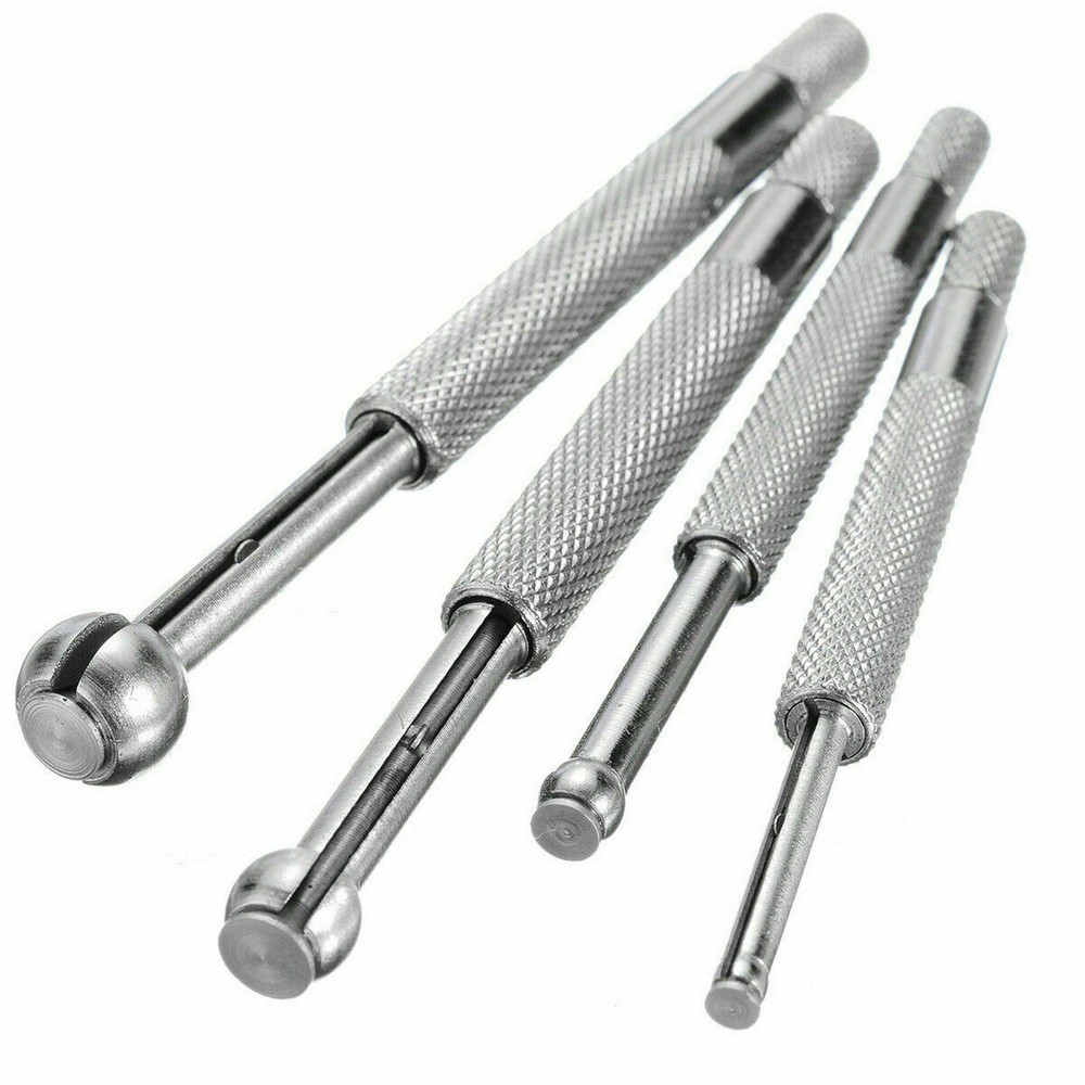 4PACK 3-13mm Full Ball Type Gage Telescopic Small Hole Bore Gauge Set NEW