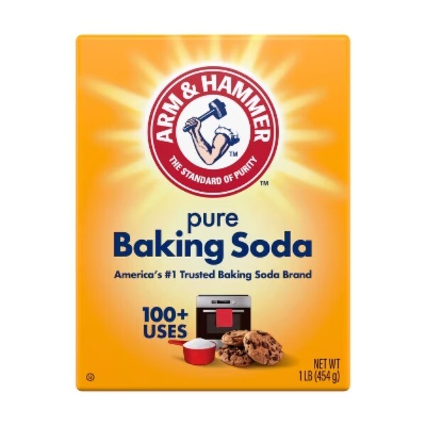 HAMMER Pure Baking Soda 1 Pound Natural Multi-Purpose Cleaner & Deodorizer