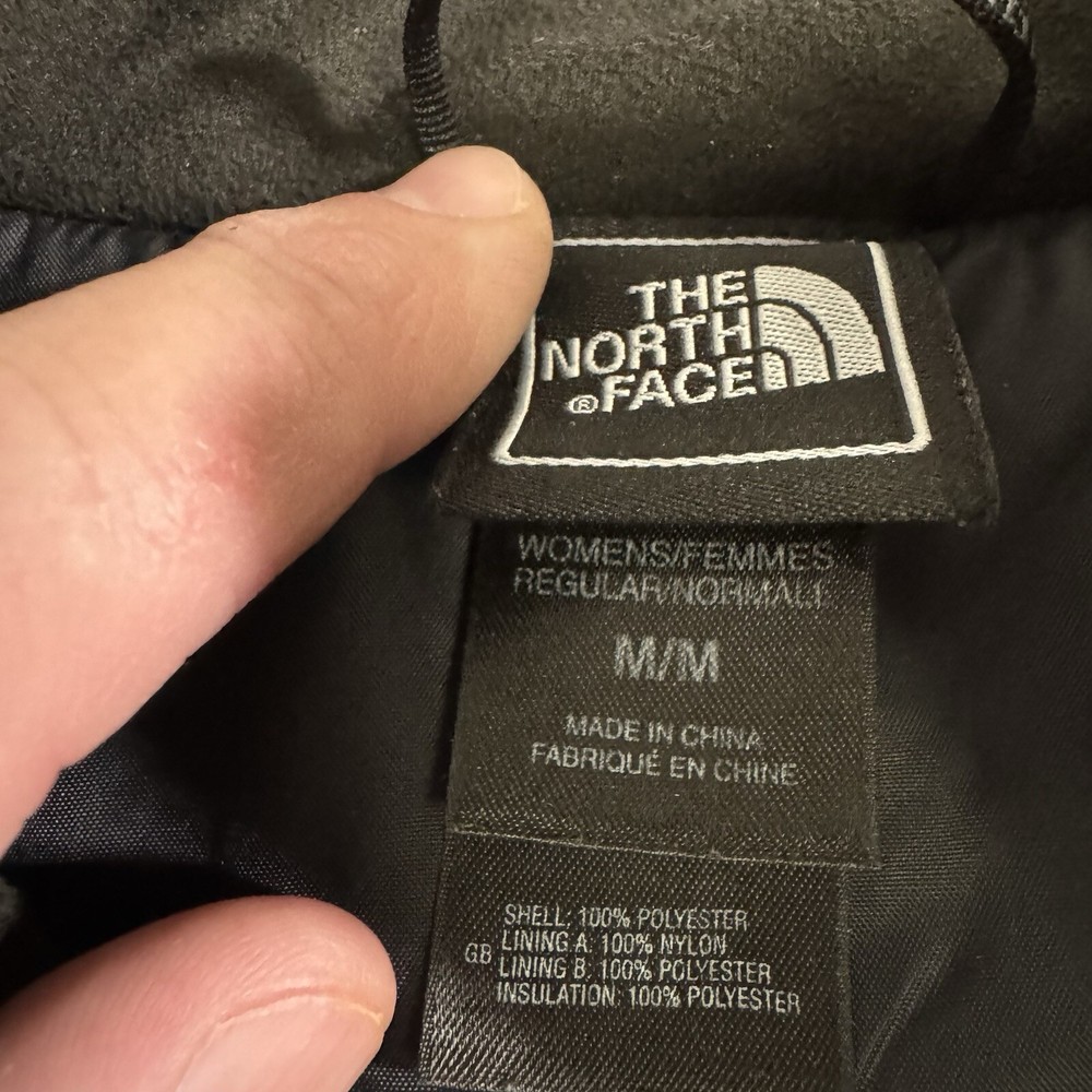 North Face Womens Medium Black Jacket Waterproof Windproof