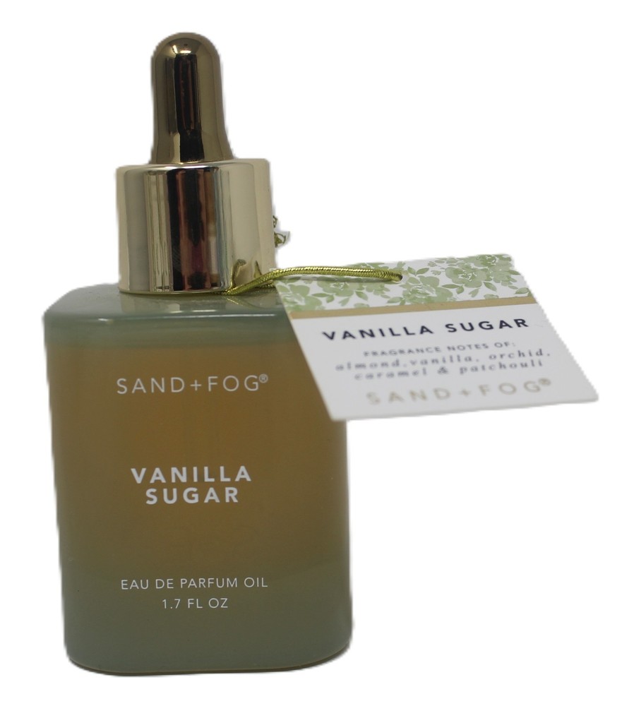 Sand + Fog Vanilla Sugar Eau de Parfum Oil 1.7 oz Dropper New Unboxed