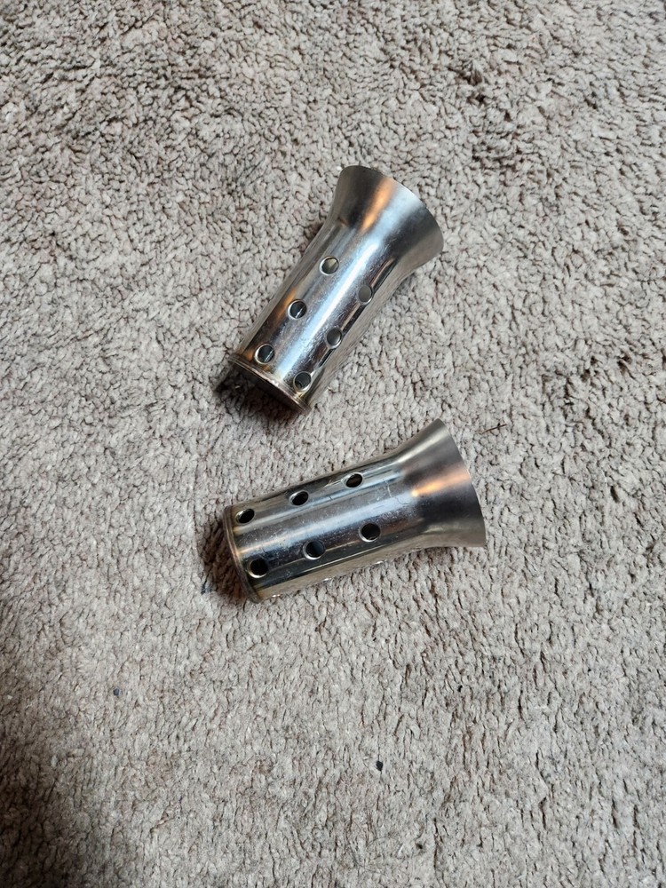 2pc Motorcycle Exhaust Pipe Muffler Insert Baffle DB Killer Silencer