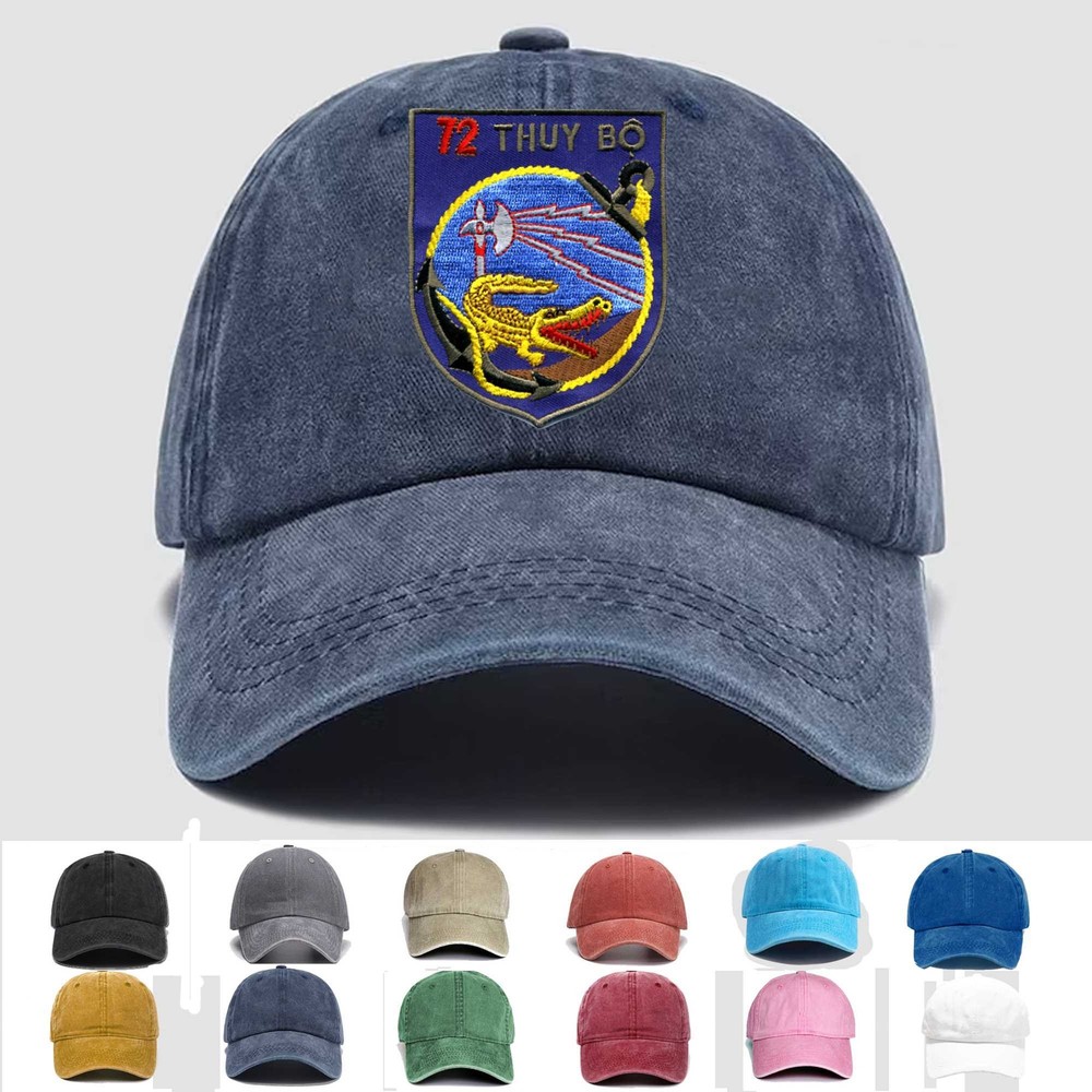 Custom Embroidered Hat RID 72 River Interdiction Detachment, Veteran Cap, Gift