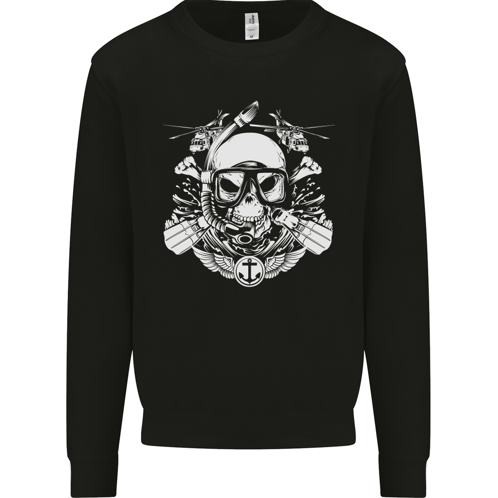 Navy Seals SBS Scuba Diver Mens Sweatshirt Jumper