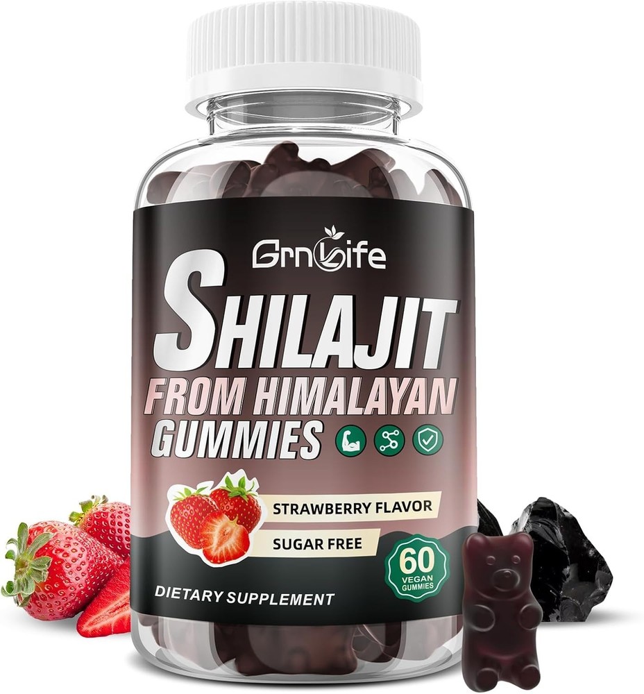 Organic Himalayan Shilajit Gummies – Extremely Potent with 66 Servings