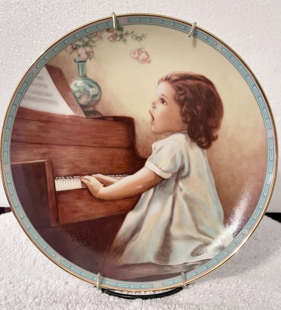 Harmony Bessie Pease Gutmann Collector Plate From 1980 Hamilton Collection