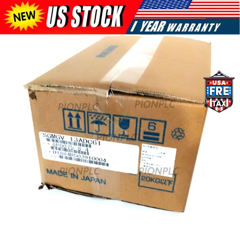 US FREE TAX 1PC   YASKAWA SGMGV-13ADC61 Servo motor