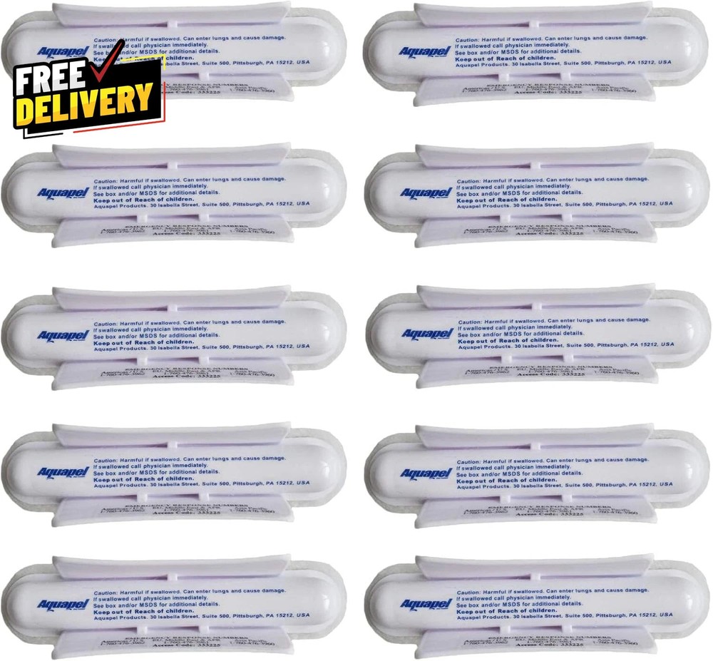 10 Pack Applicator Windshield Glass Treatment Water Rain Repellent Repels Cl....