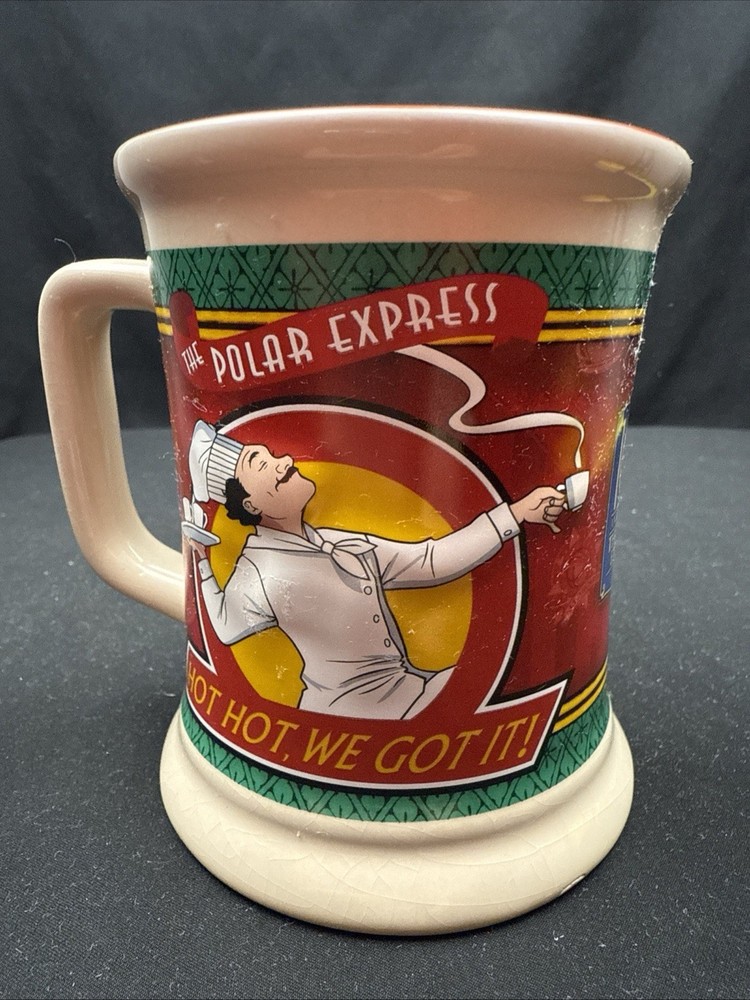 Polar Express 10th Anniversary 3D Hot Hot We Got It Coffee Mug Holiday Gift  