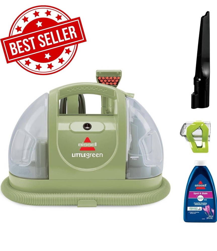BISSELL Little Green Multi-Purpose Portable Carpet and Upholstery Cleaner