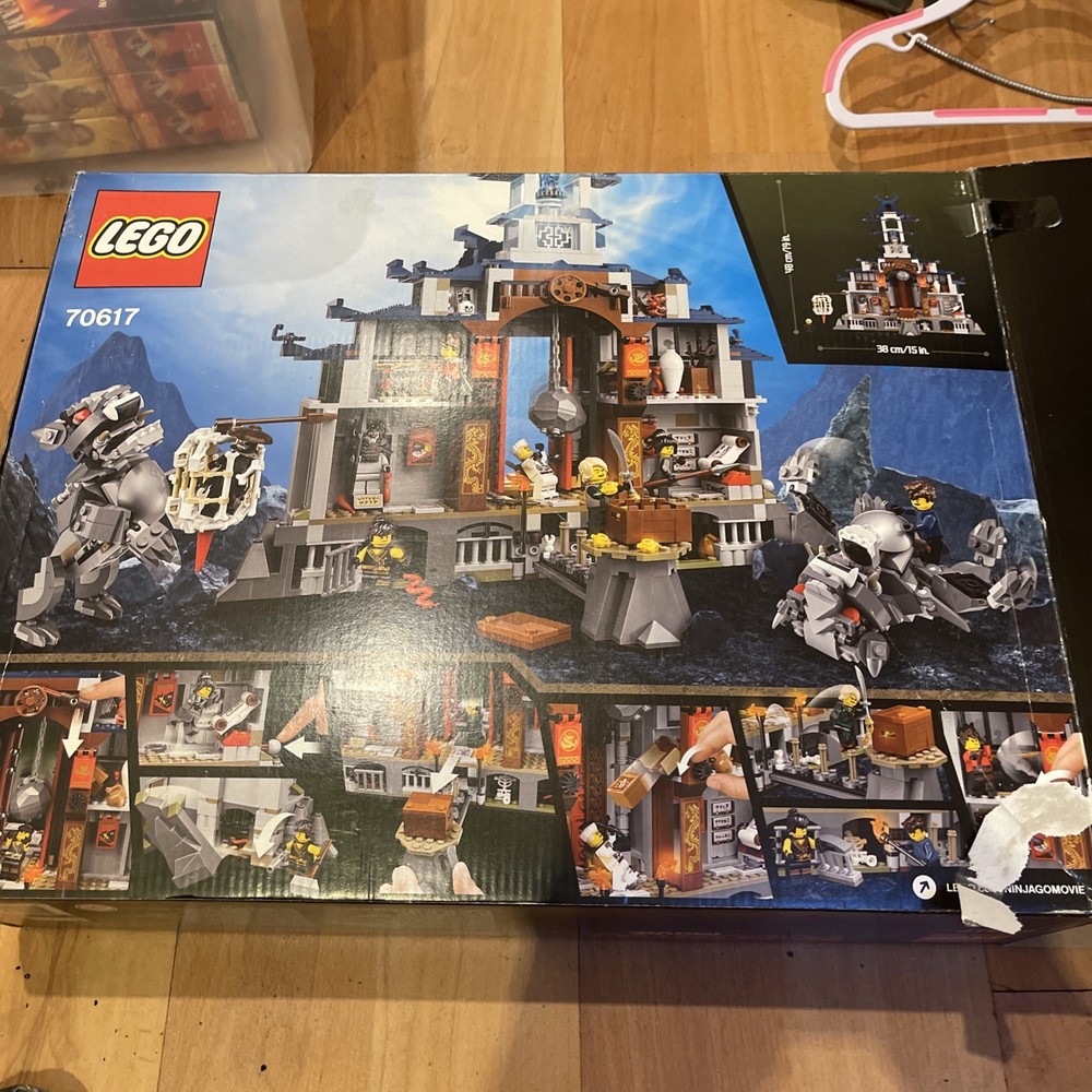Discontinued LEGO Ninjago Movie 70617 Complete Set Boxed and Instruction. Unused