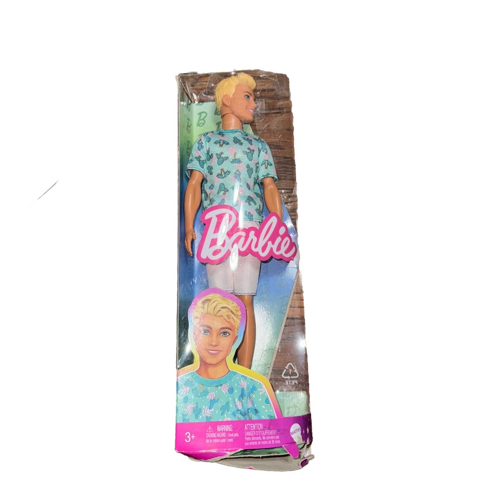Barbie Fashionistas Ken Fashion Doll #211 W Blonde Hair Wearing Removable
