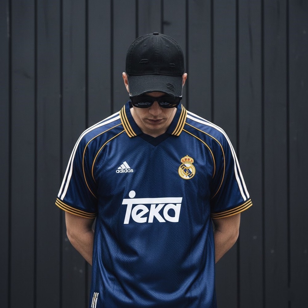 1999-01 Real Madrid Away Kit