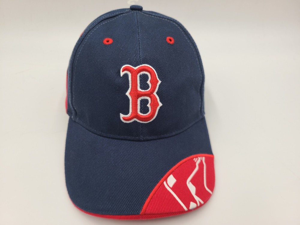 Boston Red Sox TEI Adjustable Hat Cap Men Women Socks Logo MLB Baseball Blue Red