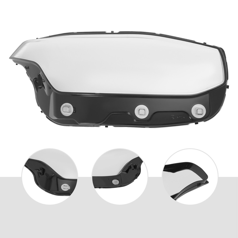 Volvo XC90 2015-2022 Right Side Headlight Lens Cover Replacement